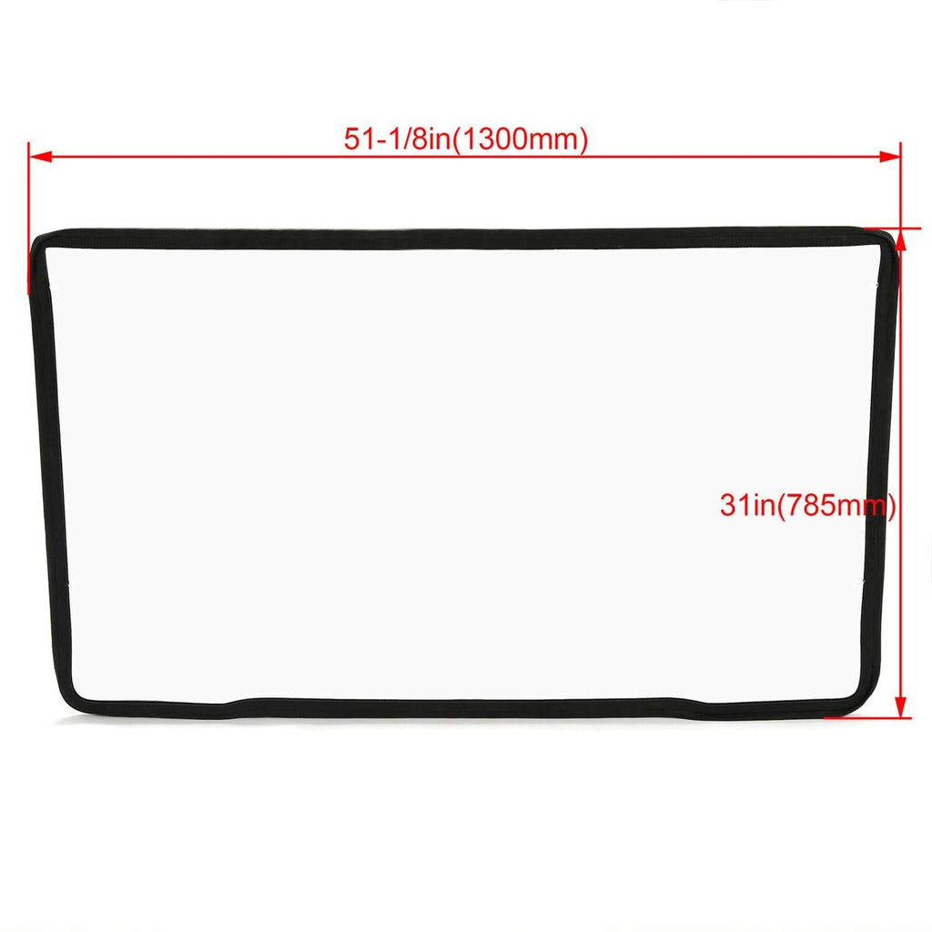 Clear Front Full Windshield For 2016-2023 Can-Am Defender HD5 HD7 HD8 HD9 HD10