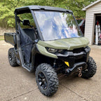 Clear Front Full Windshield For 2016-2023 Can-Am Defender HD5 HD7 HD8 HD9 HD10