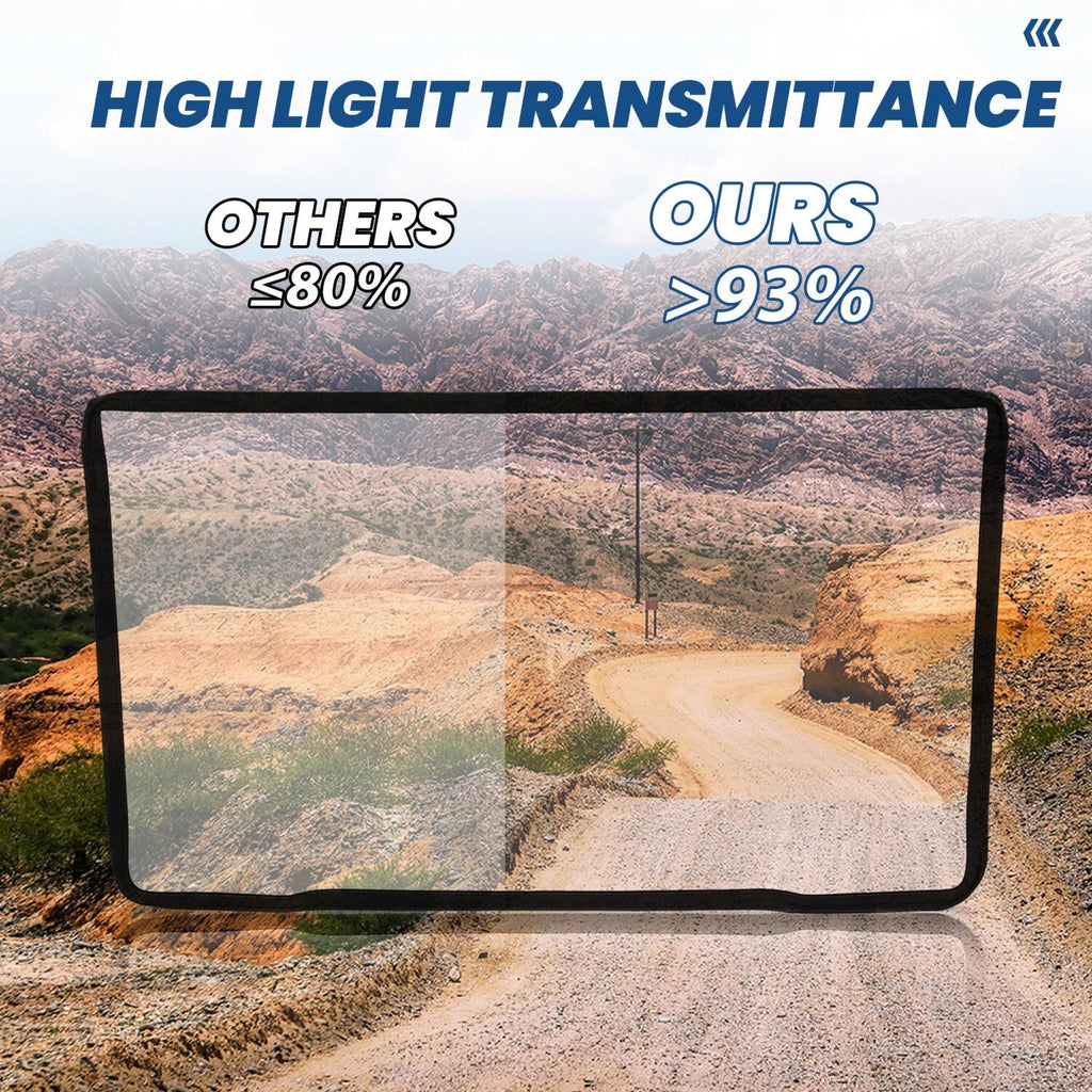 Clear Front Full Windshield For 2016-2023 Can-Am Defender HD5 HD7 HD8 HD9 HD10