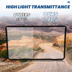 Clear Front Full Windshield For 2016-2023 Can-Am Defender HD5 HD7 HD8 HD9 HD10