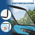Clear Front Full Windshield For 2016-2023 Can-Am Defender HD5 HD7 HD8 HD9 HD10