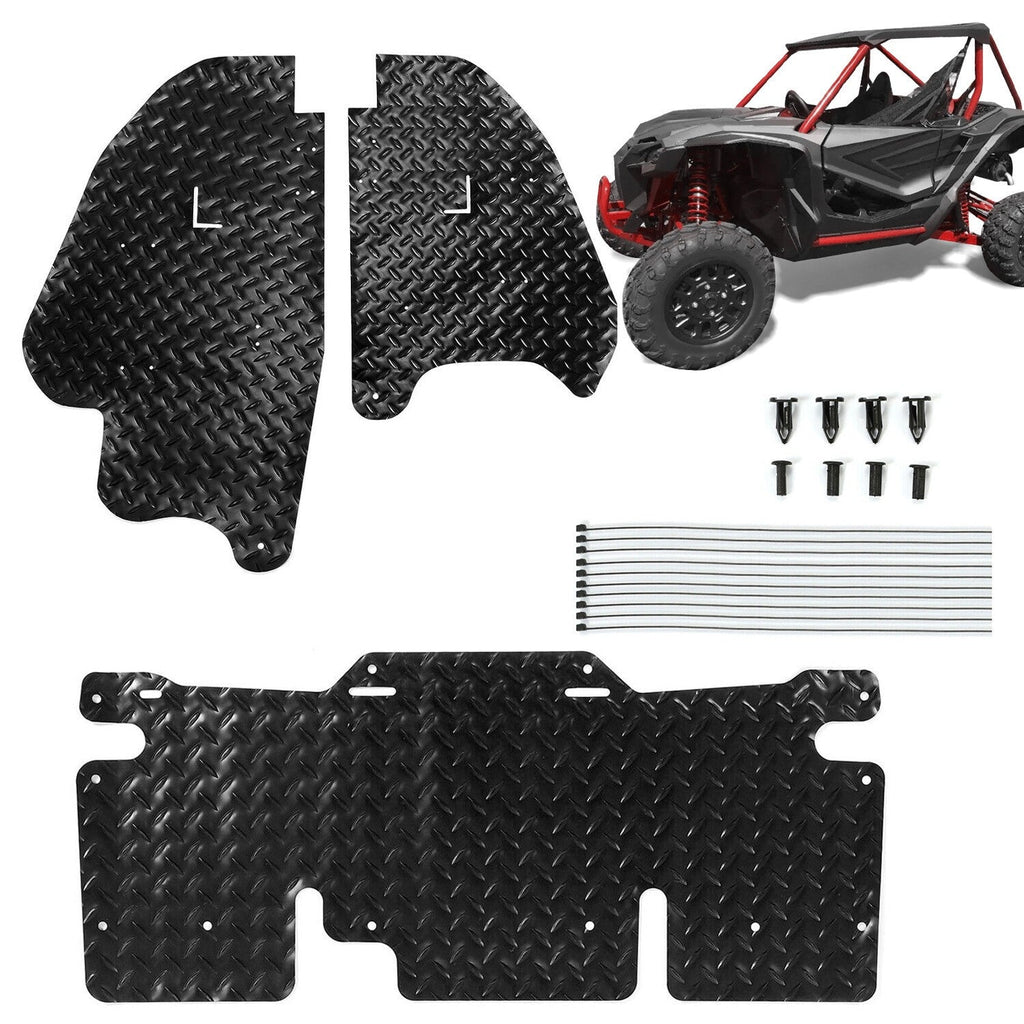 Front & Rear Mud Guard Dust Shield Set For 2019-2022 Honda Talon 1000 R/X/X-4