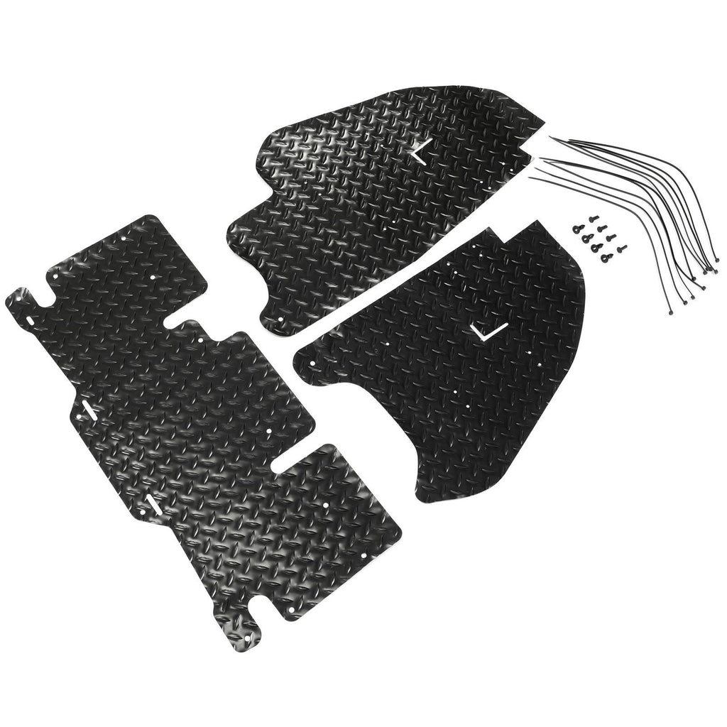 Front & Rear Mud Guard Dust Shield Set For 2019-2022 Honda Talon 1000 R/X/X-4