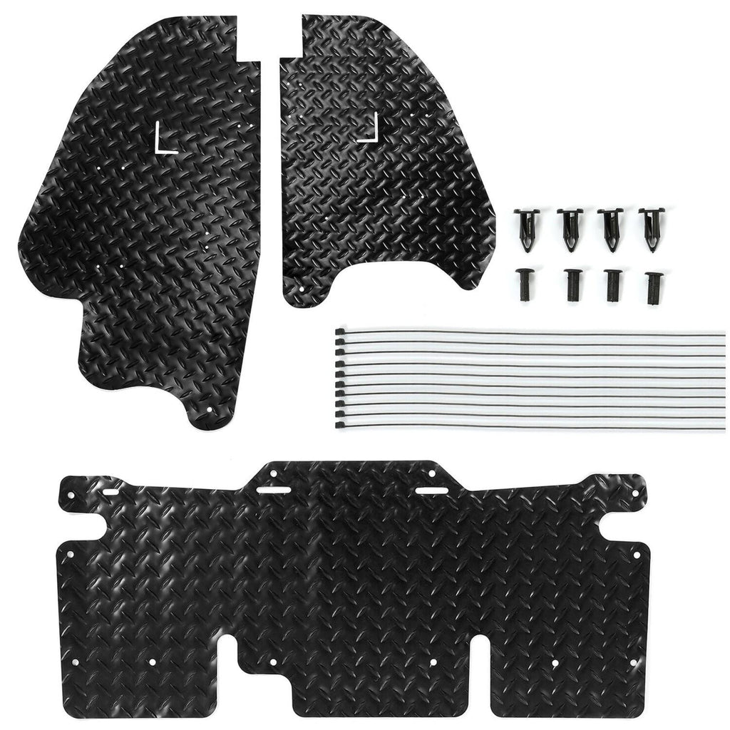 Front & Rear Mud Guard Dust Shield Set For 2019-2022 Honda Talon 1000 R/X/X-4