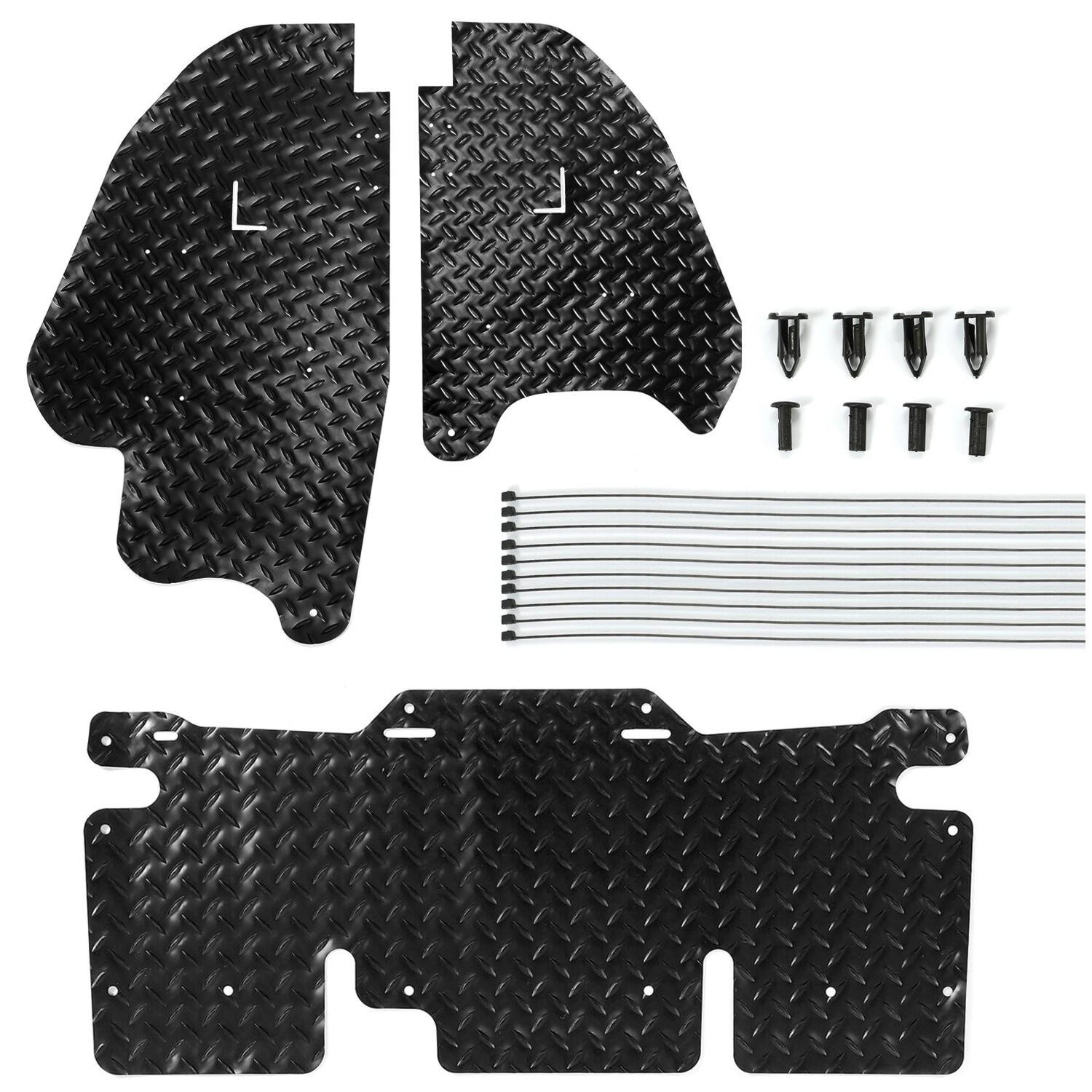 Front & Rear Mud Guard Dust Shield Set For 2019-2022 Honda Talon 1000 R/X/X-4