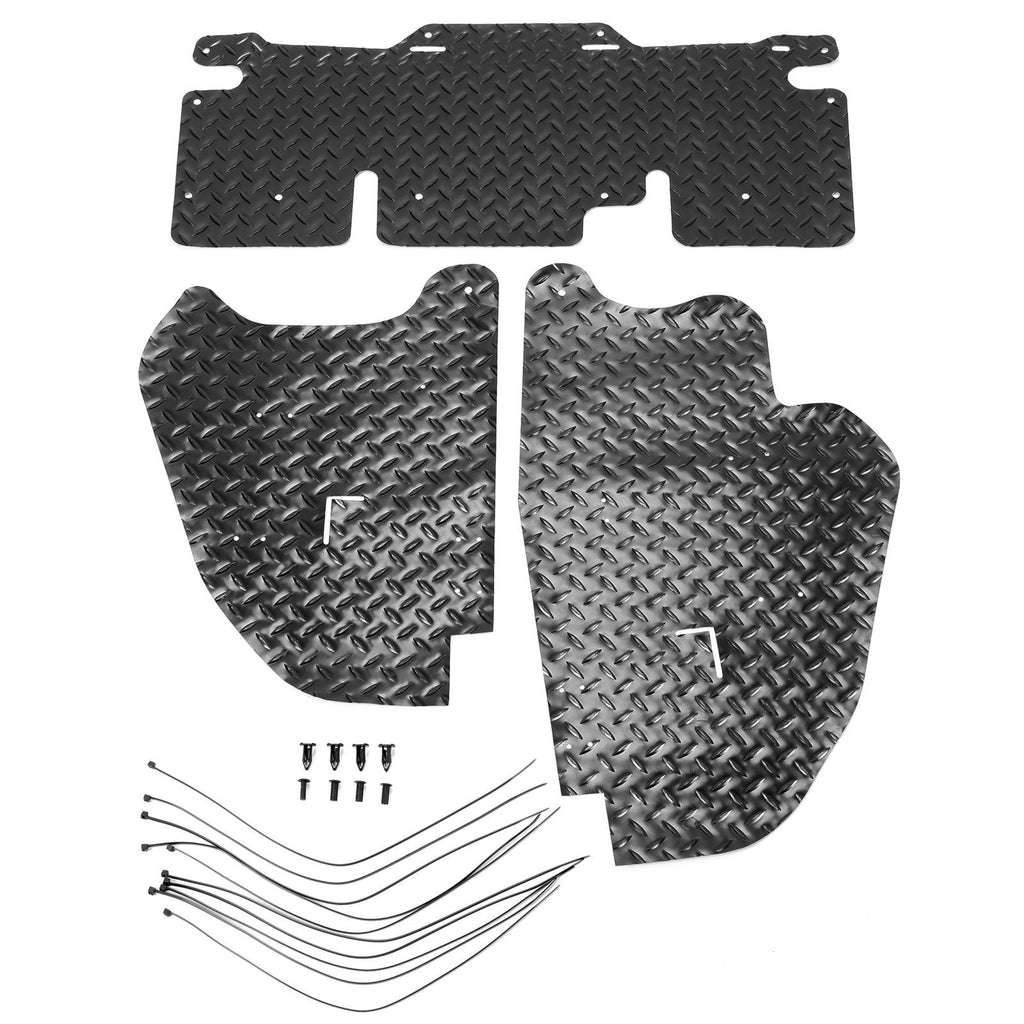 Front & Rear Mud Guard Dust Shield Set For 2019-2022 Honda Talon 1000 R/X/X-4