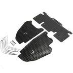 Front & Rear Mud Guard Dust Shield Set For 2019-2022 Honda Talon 1000 R/X/X-4