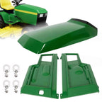 For John Deere 415 425 445 455 Side Panels Kit+Upper Hood for AM128986 AM128983