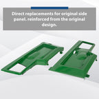 For John Deere 415 425 445 455 Side Panels Kit+Upper Hood for AM128986 AM128983