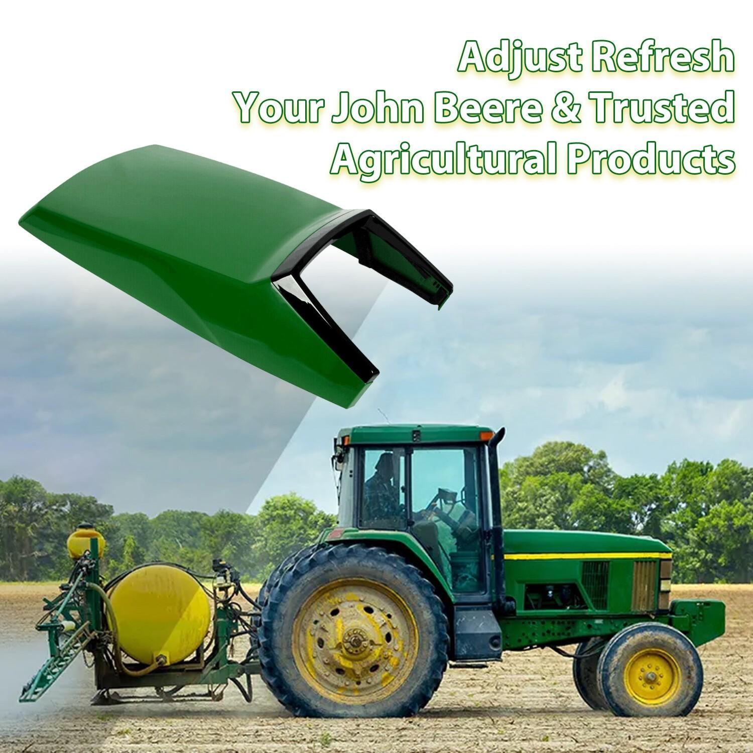 For John Deere 415 425 445 455 Side Panels Kit+Upper Hood for AM128986 AM128983