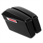 Vivid Black Hard Saddlebag Bags For Harley Davidson Road Street Glide 1994-2013