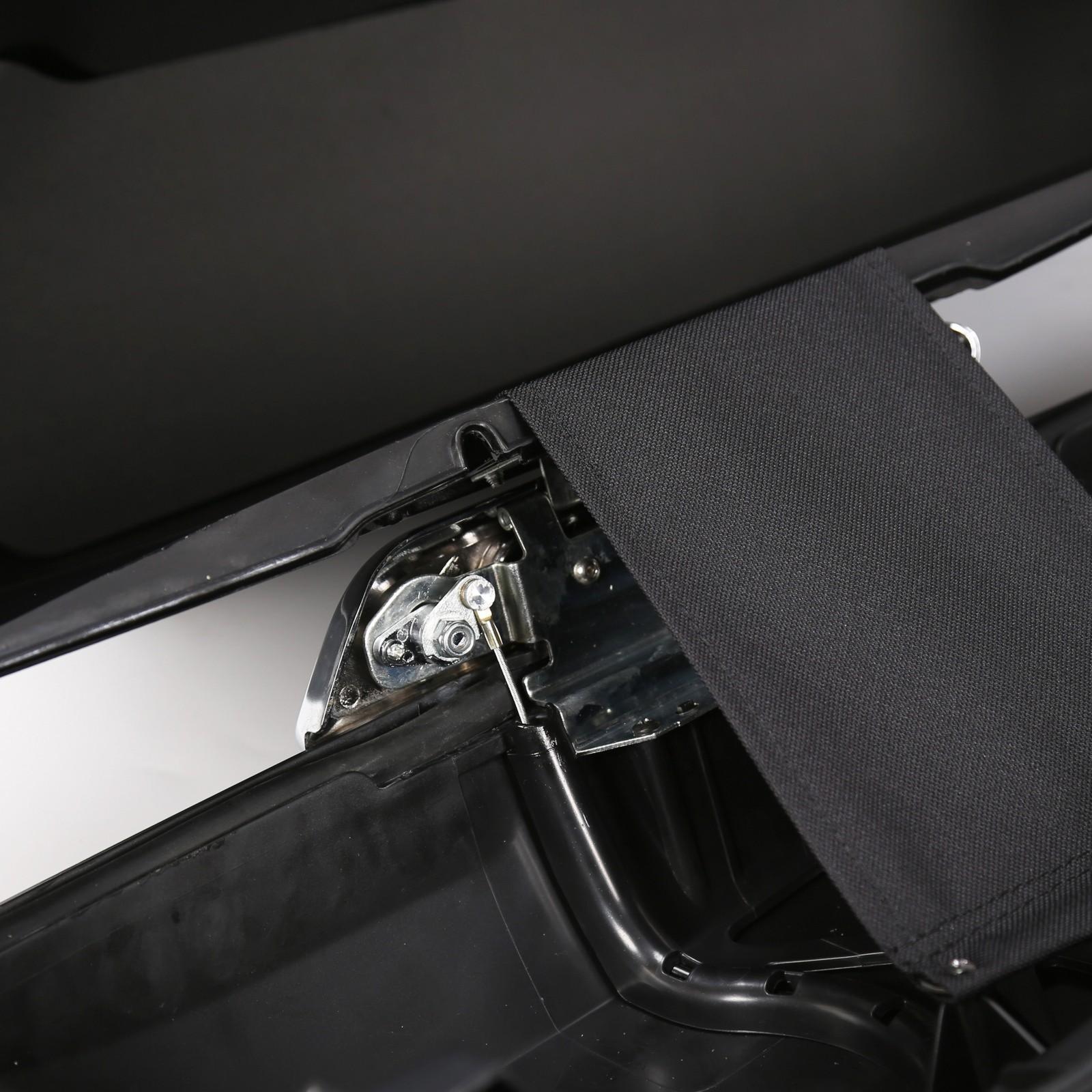 Vivid Black Hard Saddlebag Bags For Harley Davidson Road Street Glide 1994-2013
