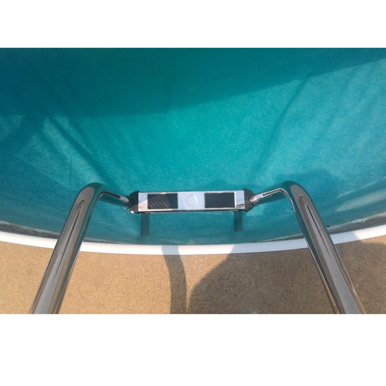 3 Non-Slip Step Ladder 304 Stainless Steel Ladder for Swimming Pool In-Ground