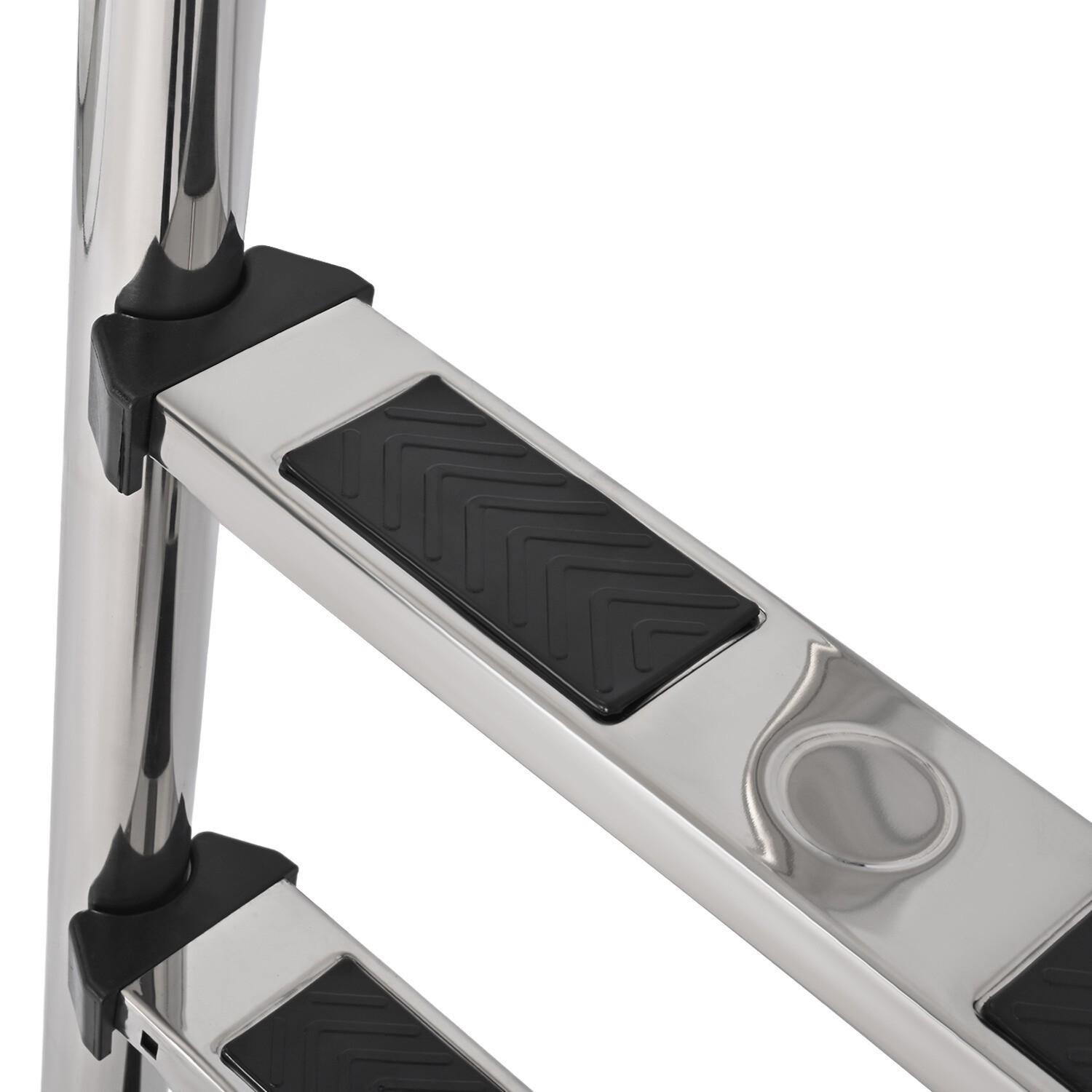 3 Non-Slip Step Ladder 304 Stainless Steel Ladder for Swimming Pool In-Ground