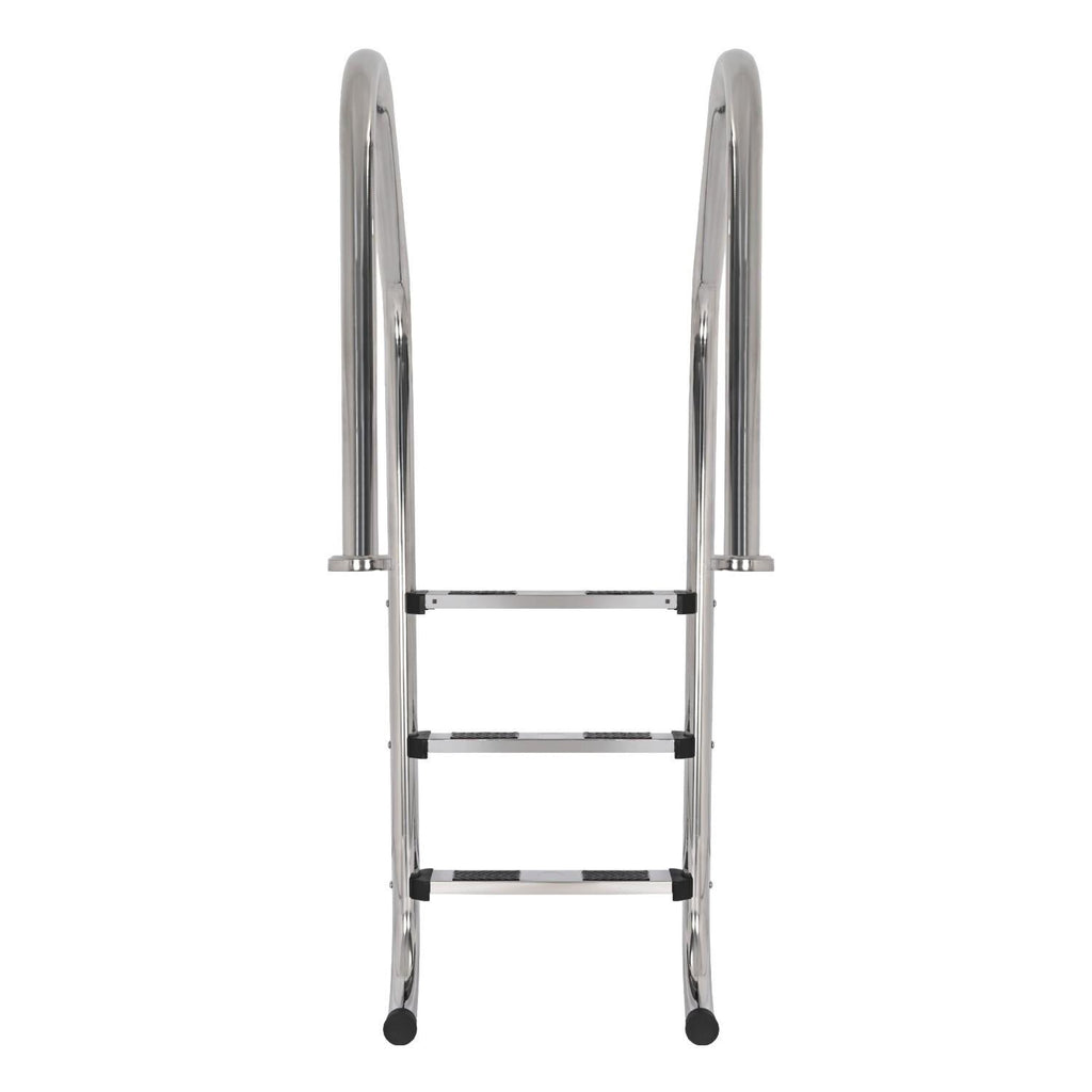 3 Non-Slip Step Ladder 304 Stainless Steel Ladder for Swimming Pool In-Ground
