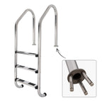 3 Non-Slip Step Ladder 304 Stainless Steel Ladder for Swimming Pool In-Ground