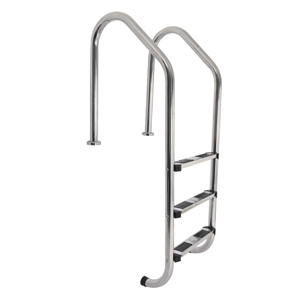 3 Non-Slip Step Ladder 304 Stainless Steel Ladder for Swimming Pool In-Ground