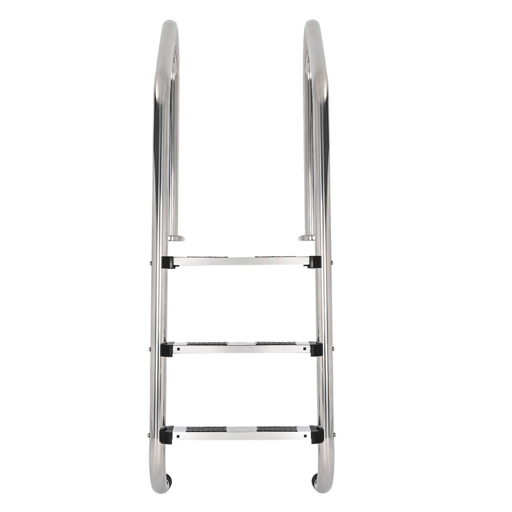 3 Non-Slip Step Ladder 304 Stainless Steel Ladder for Swimming Pool In-Ground