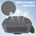 For Dodge Ram 1500 06 07 08 09 10 Gray Front Driver Bottom Side Seat Cover Cloth