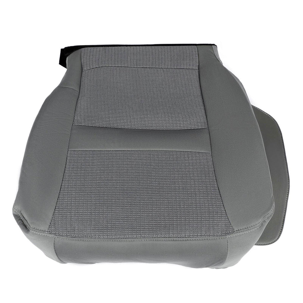 For Dodge Ram 1500 06 07 08 09 10 Gray Front Driver Bottom Side Seat Cover Cloth