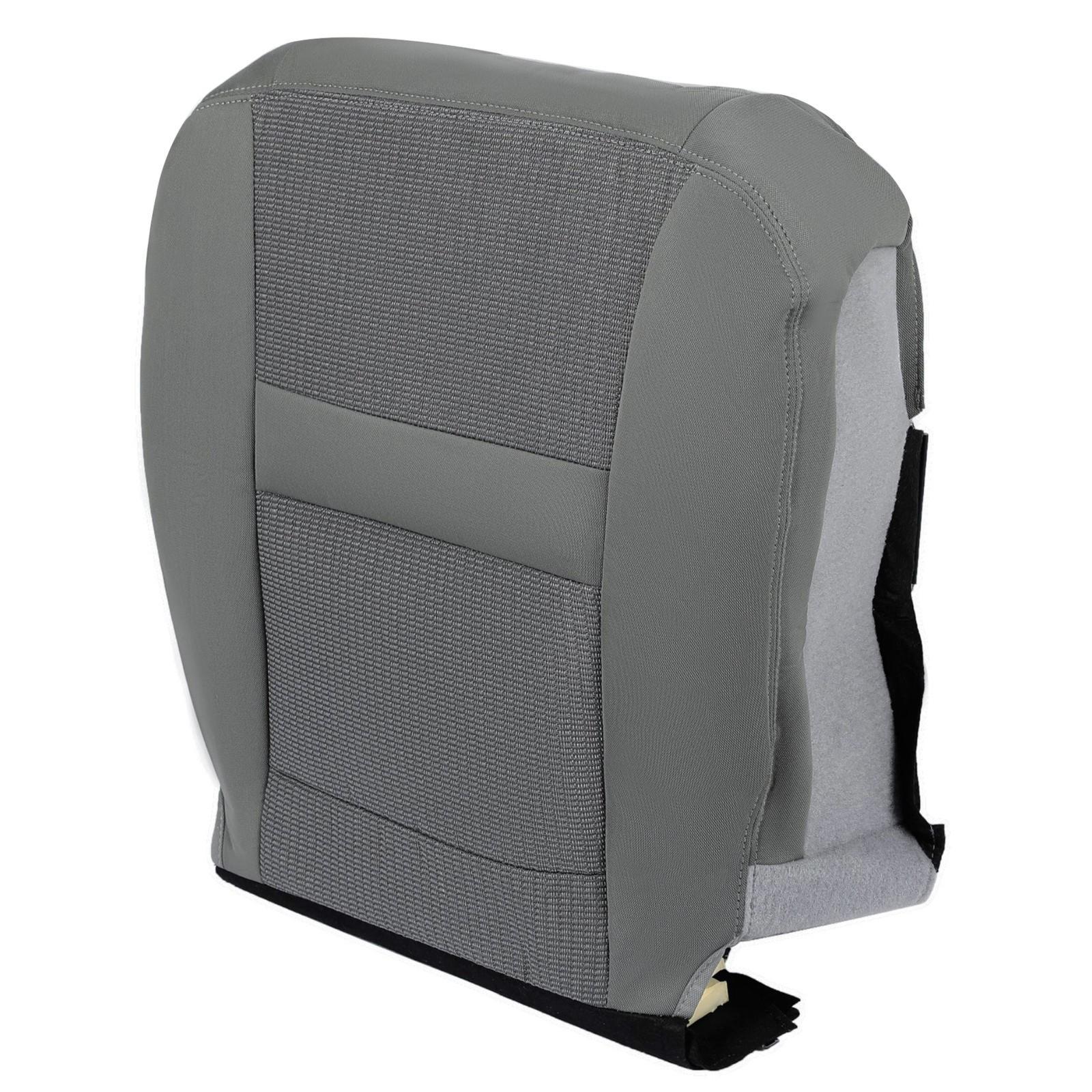 For Dodge Ram 1500 06 07 08 09 10 Gray Front Driver Bottom Side Seat Cover Cloth