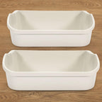 (2 pack) White Gallon Door Bin For Frigidaire Refrigerator AP2116036 # 240356401