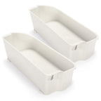 (2 pack) White Gallon Door Bin For Frigidaire Refrigerator AP2116036 # 240356401