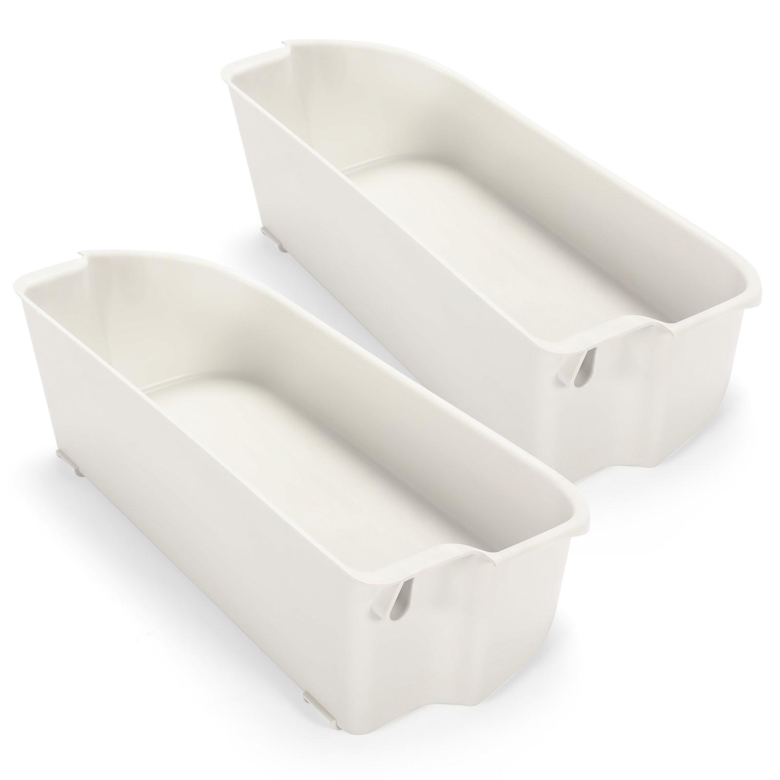 (2 pack) White Gallon Door Bin For Frigidaire Refrigerator AP2116036 # 240356401
