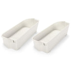 (2 pack) White Gallon Door Bin For Frigidaire Refrigerator AP2116036 # 240356401