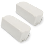 (2 pack) White Gallon Door Bin For Frigidaire Refrigerator AP2116036 # 240356401