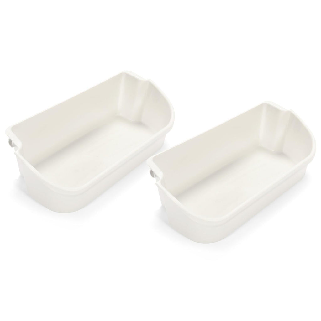 (2 pack) White Gallon Door Bin For Frigidaire Refrigerator AP2116036 # 240356401