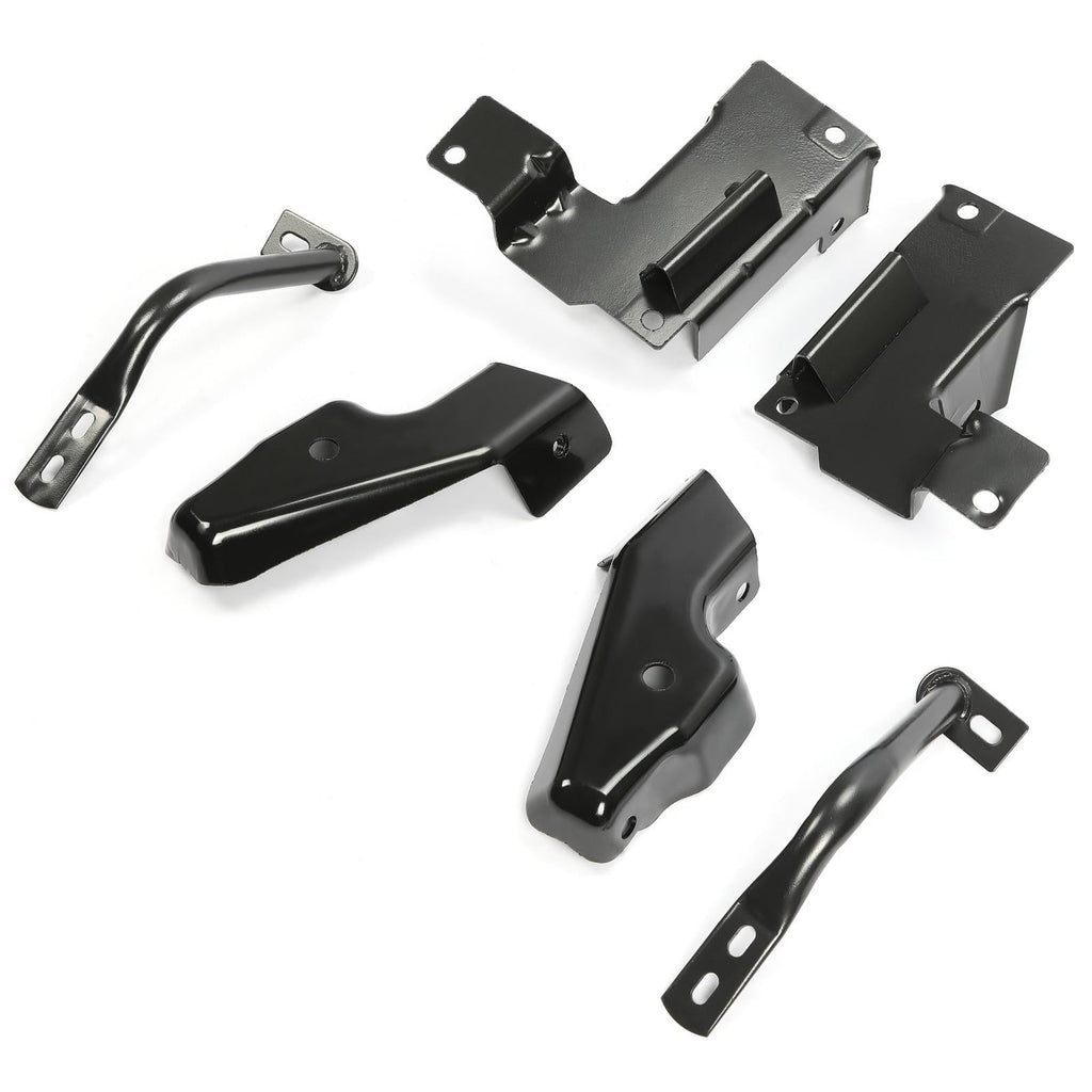 For Chevrolet Silverado 2003-2006 Bumper Bracket 1500 2500 Front LH & RH 6PC