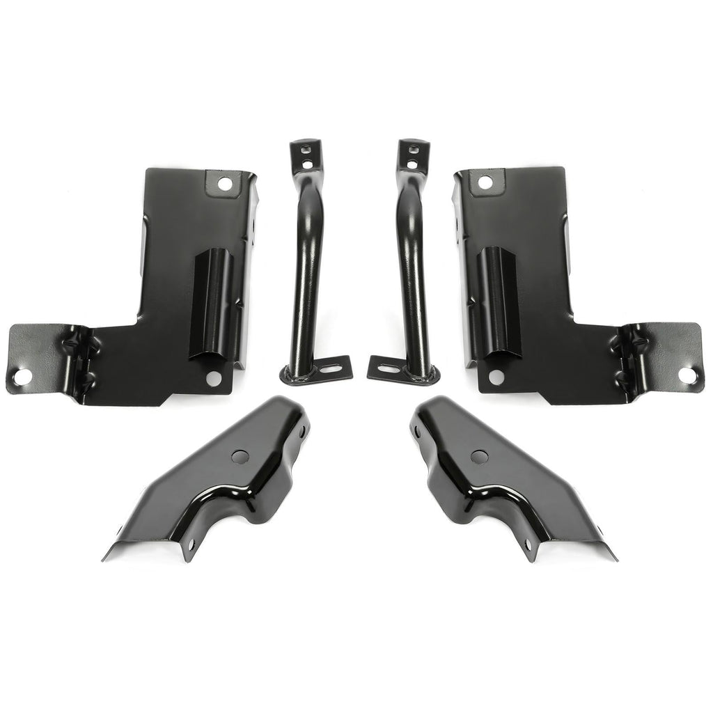 For Chevrolet Silverado 2003-2006 Bumper Bracket 1500 2500 Front LH & RH 6PC