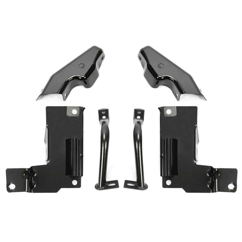 For Chevrolet Silverado 2003-2006 Bumper Bracket 1500 2500 Front LH & RH 6PC