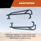 Heavy Duty Nerf Bars Rock Sliders Steel For 2019-2024 Honda Talon 1000X / 1000R