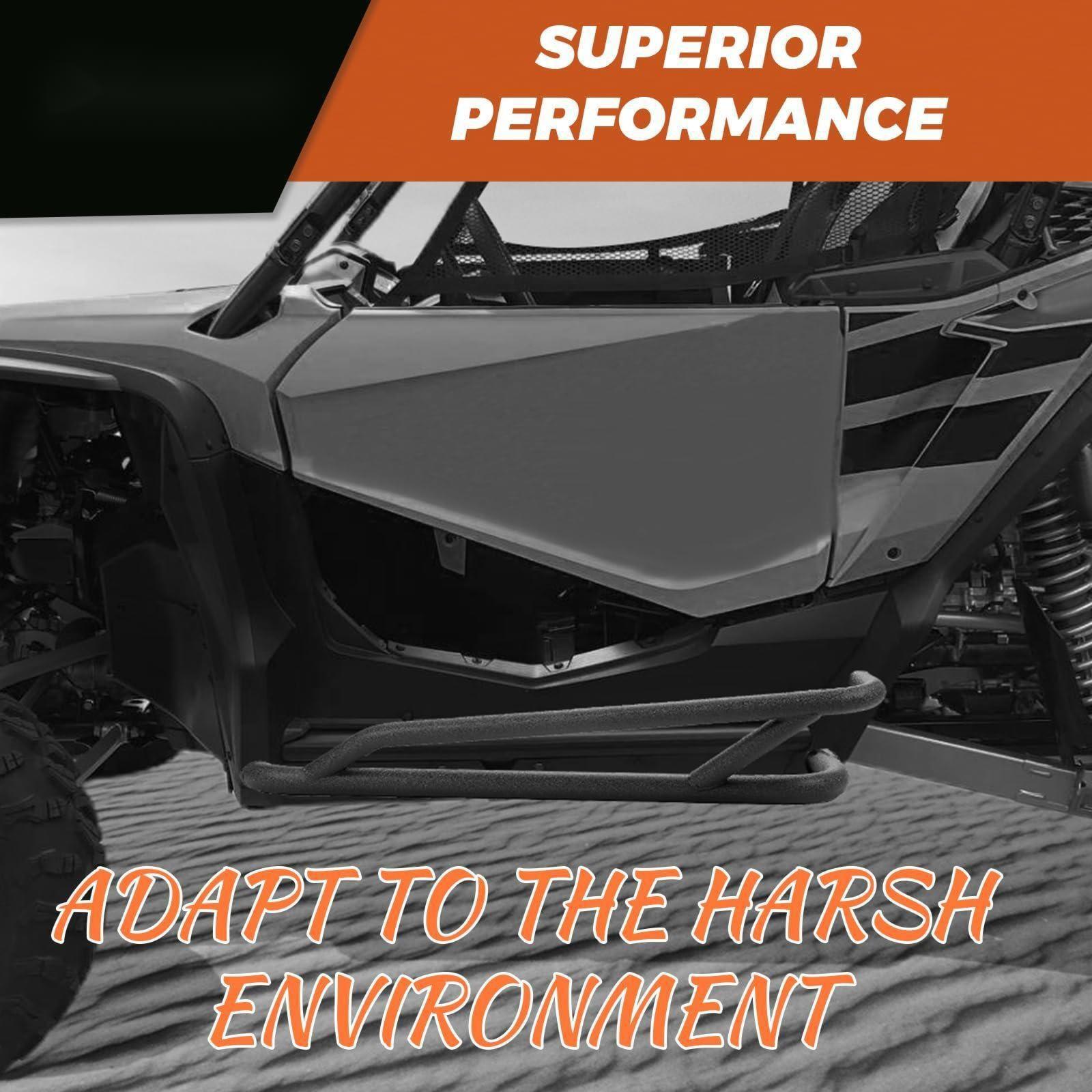 Heavy Duty Nerf Bars Rock Sliders Steel For 2019-2024 Honda Talon 1000X / 1000R