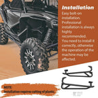 Heavy Duty Nerf Bars Rock Sliders Steel For 2019-2024 Honda Talon 1000X / 1000R