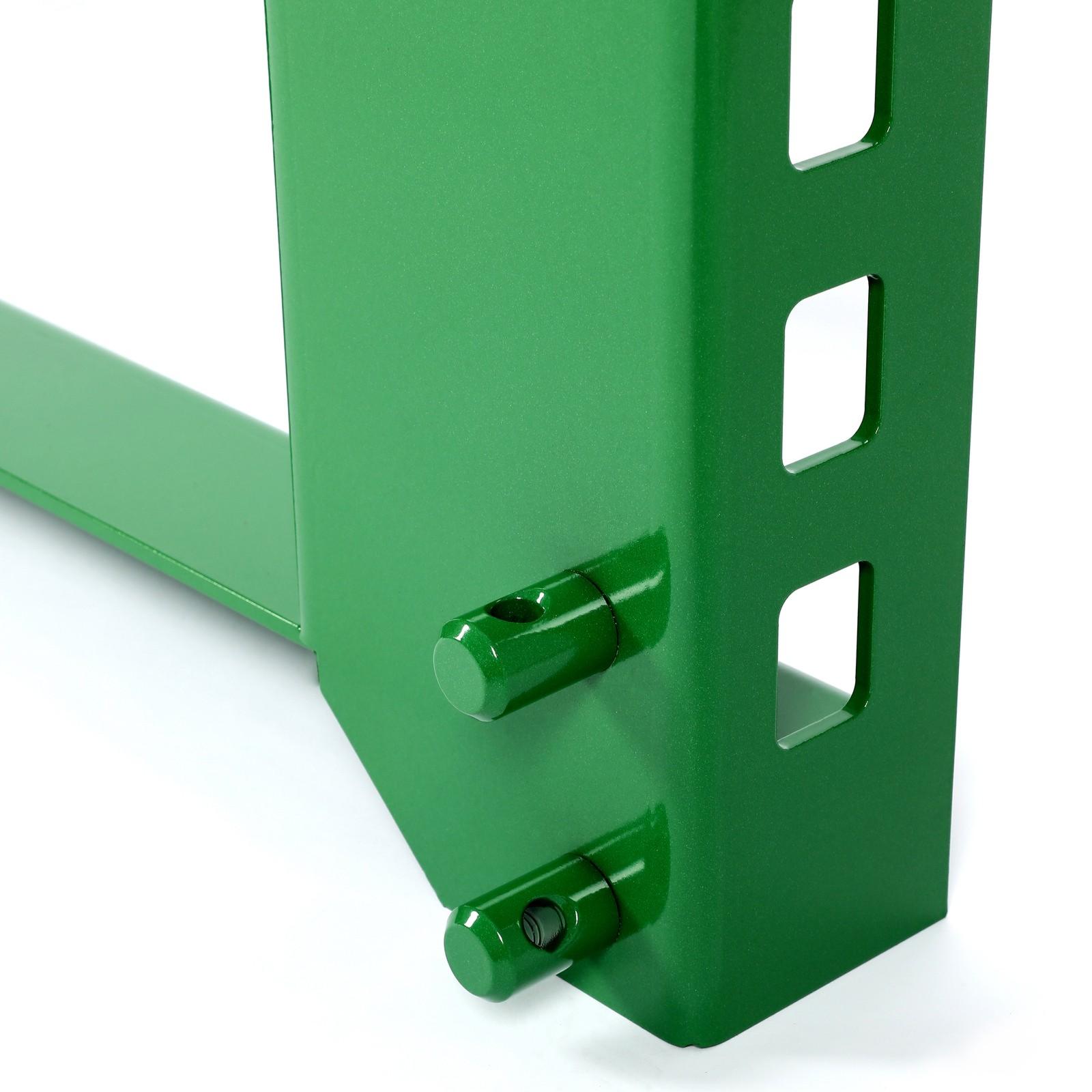 Pallet Fork Frame Attachments 50" Fits John Deere 200 Skid Steer Loaders 4000lbs