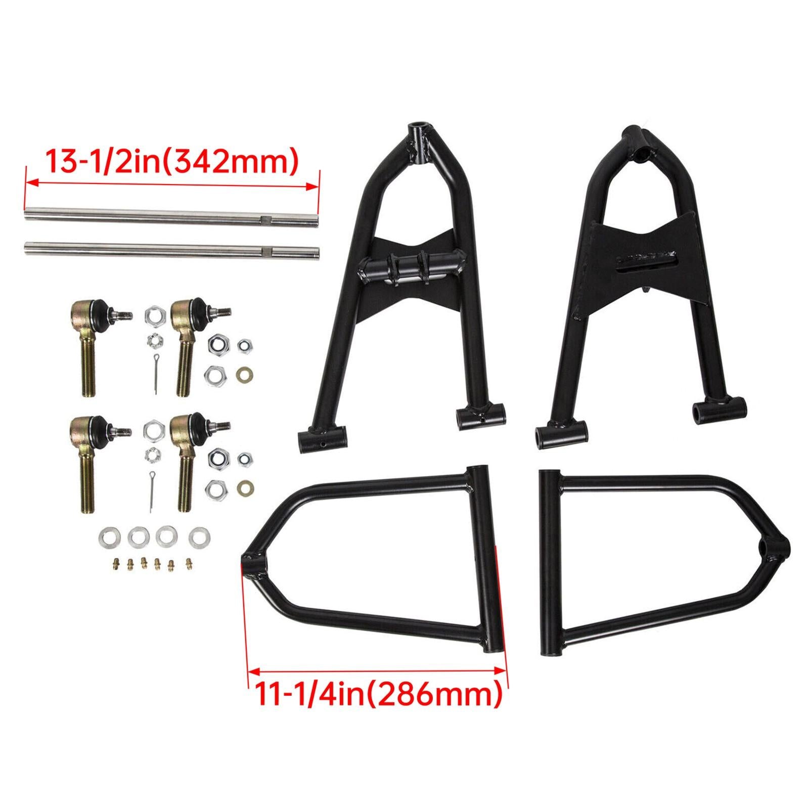 Front Upper and Lower A-Arms FOR 87-06 Yamaha Banshee 350 YFZ350 +2 +1 Stainles