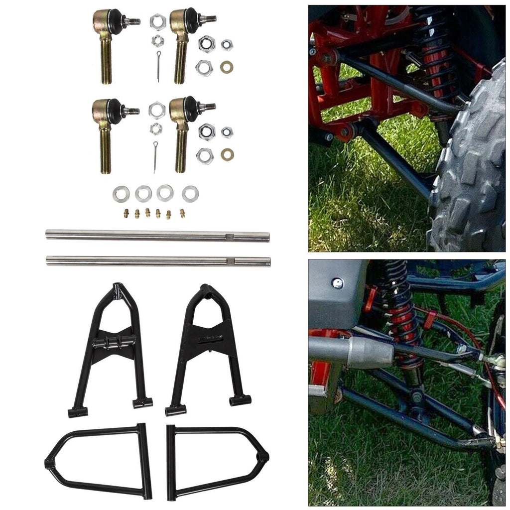 Front Upper and Lower A-Arms FOR 87-06 Yamaha Banshee 350 YFZ350 +2 +1 Stainles