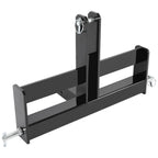 3 Point 2" Receiver Hitch Drawbar W/Suitcase Weight Bracket For CAT 1 Tractors