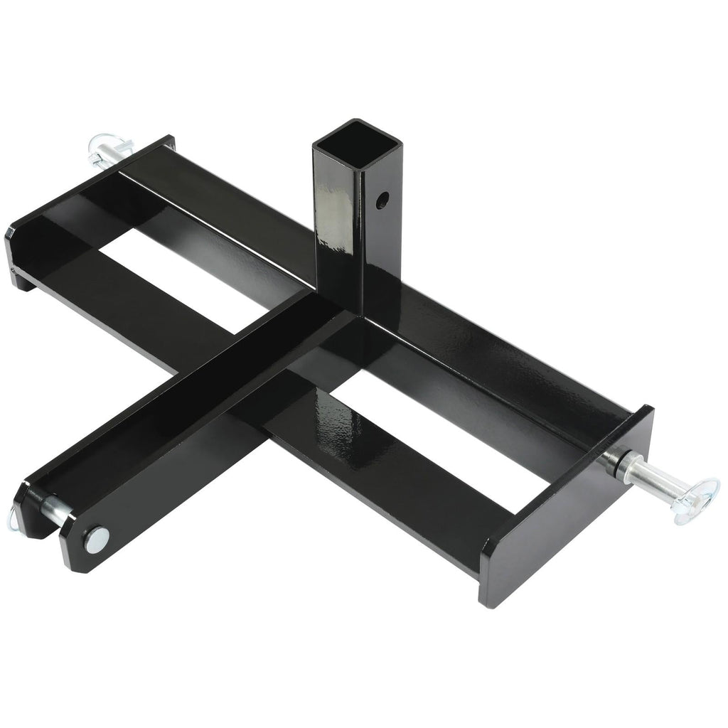3 Point 2" Receiver Hitch Drawbar W/Suitcase Weight Bracket For CAT 1 Tractors