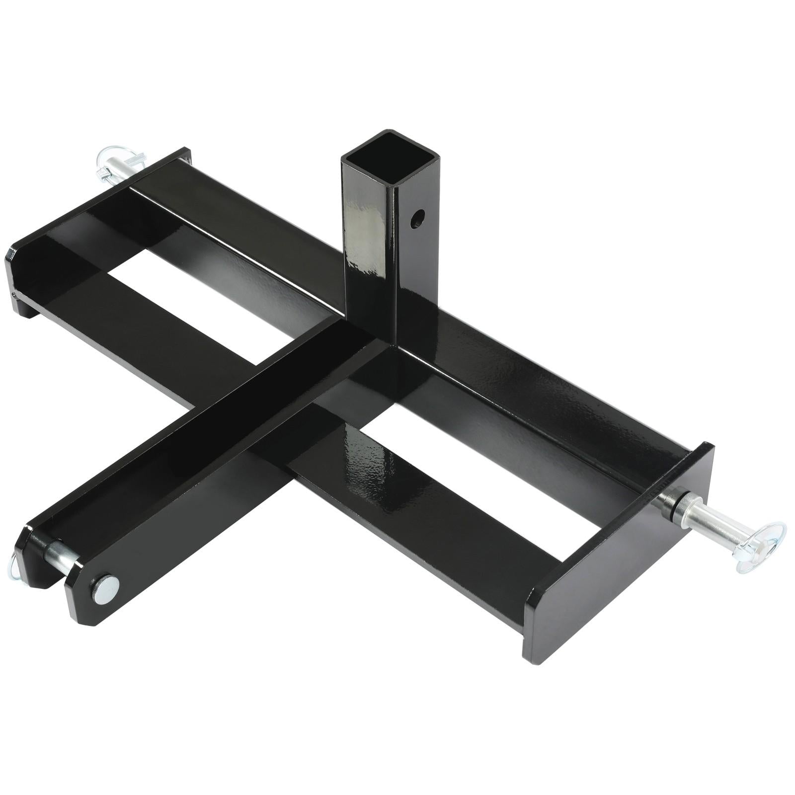 3 Point 2" Receiver Hitch Drawbar W/Suitcase Weight Bracket For CAT 1 Tractors
