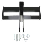 3 Point 2" Receiver Hitch Drawbar W/Suitcase Weight Bracket For CAT 1 Tractors