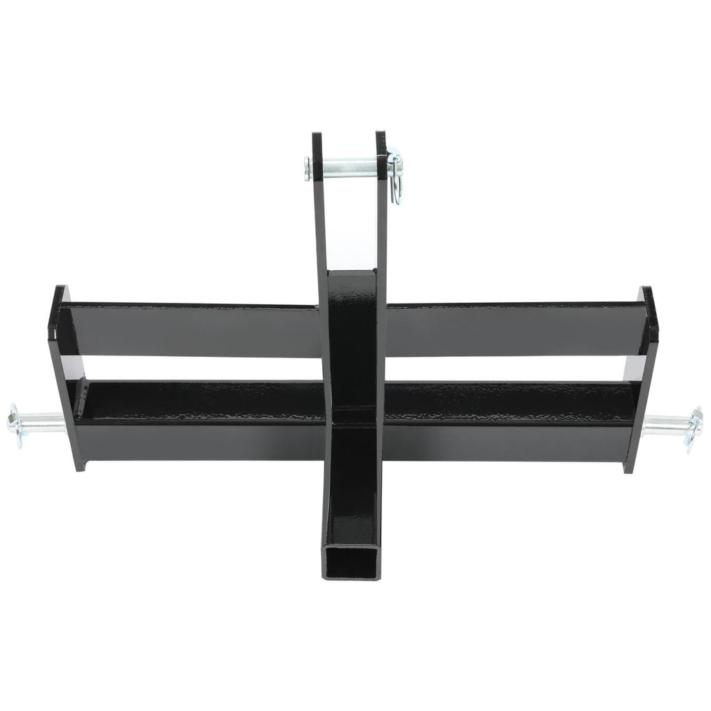 3 Point 2" Receiver Hitch Drawbar W/Suitcase Weight Bracket For CAT 1 Tractors