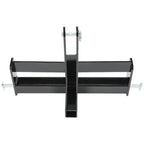 3 Point 2" Receiver Hitch Drawbar W/Suitcase Weight Bracket For CAT 1 Tractors