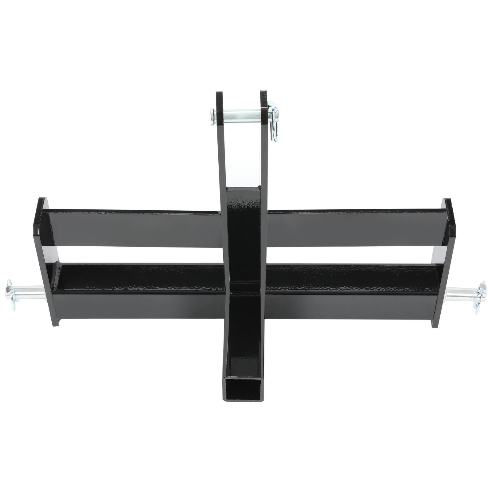 3 Point 2" Receiver Hitch Drawbar W/Suitcase Weight Bracket For CAT 1 Tractors