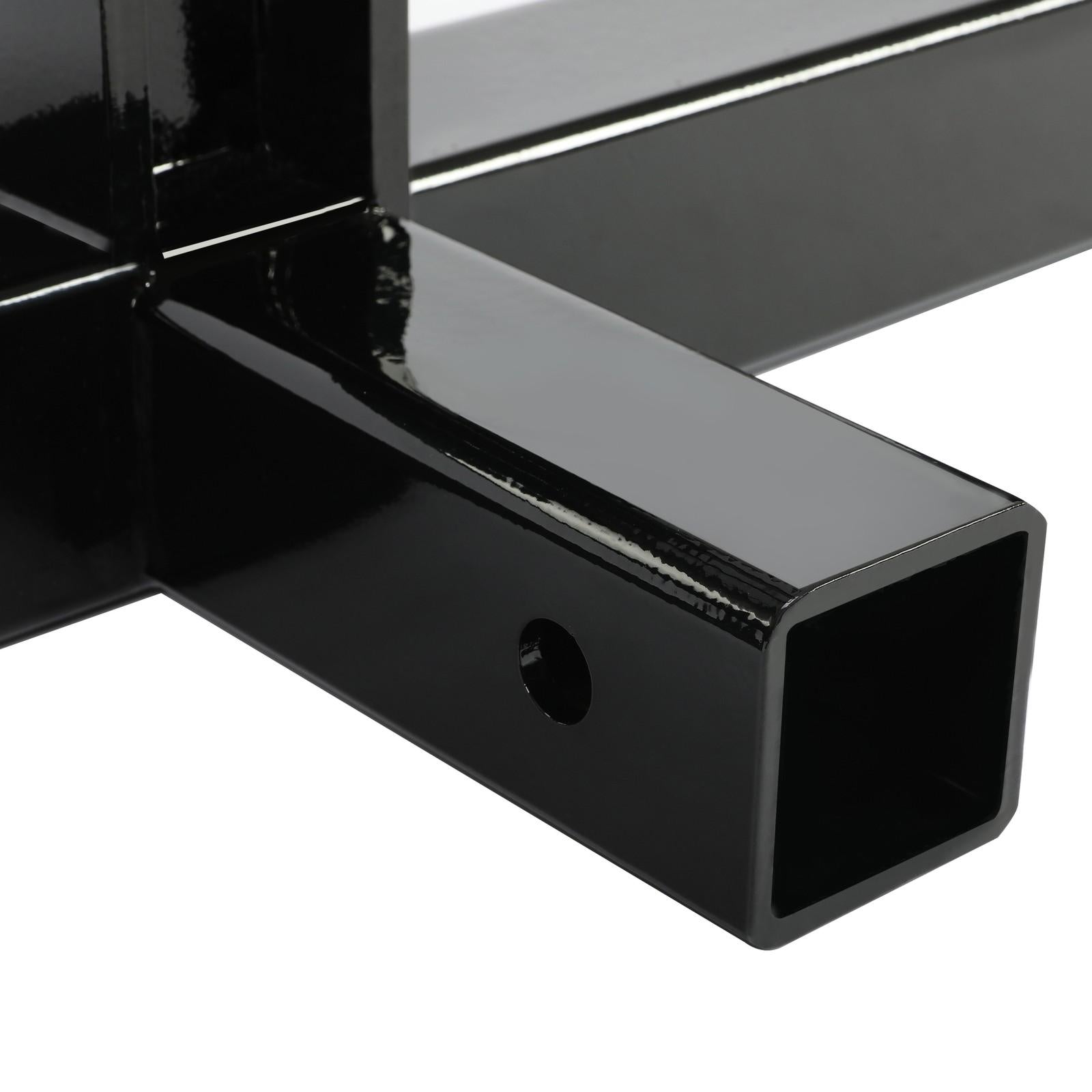 3 Point 2" Receiver Hitch Drawbar W/Suitcase Weight Bracket For CAT 1 Tractors