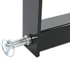 3 Point 2" Receiver Hitch Drawbar W/Suitcase Weight Bracket For CAT 1 Tractors