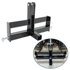 3 Point 2" Receiver Hitch Drawbar W/Suitcase Weight Bracket For CAT 1 Tractors